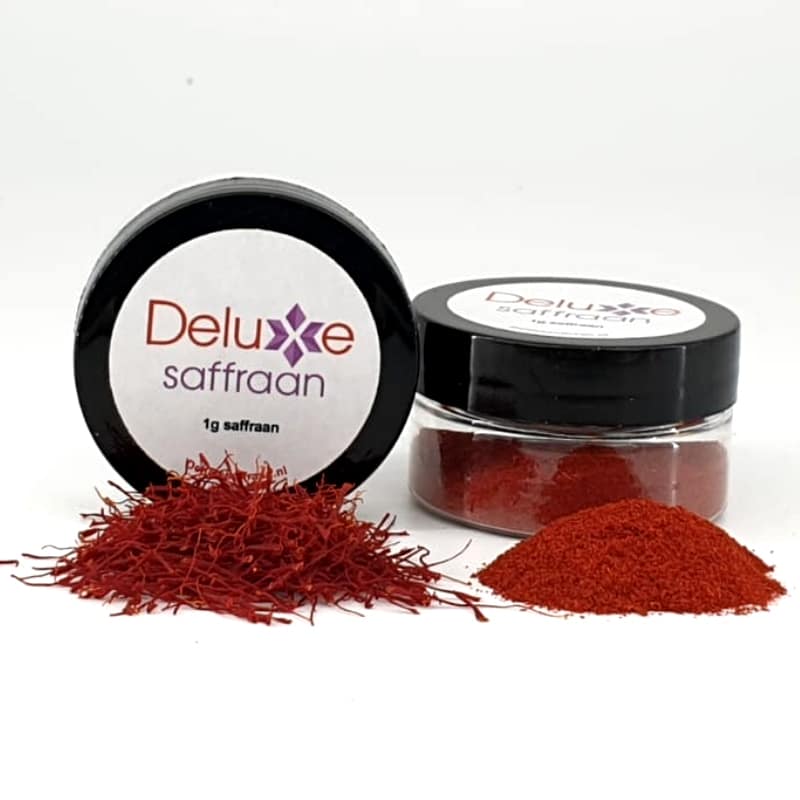 2 gram saffraan & 2 gram saffraanpoeder