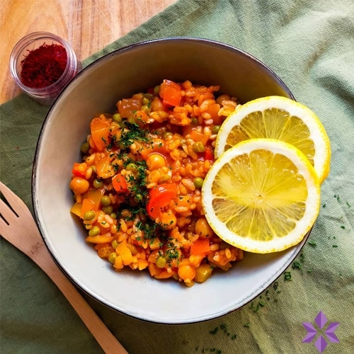 Vegan Citroen Risotto